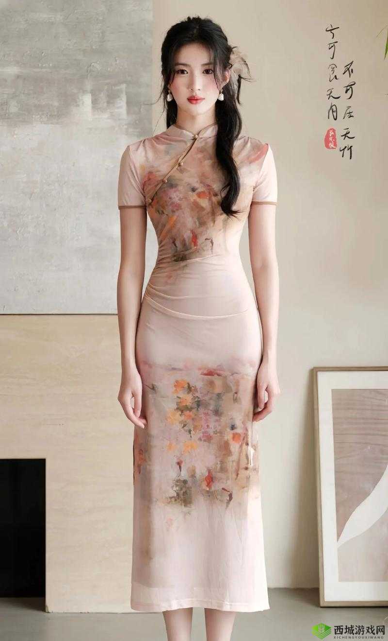 MD0020 赵佳美国风旗袍：尽显东方魅力