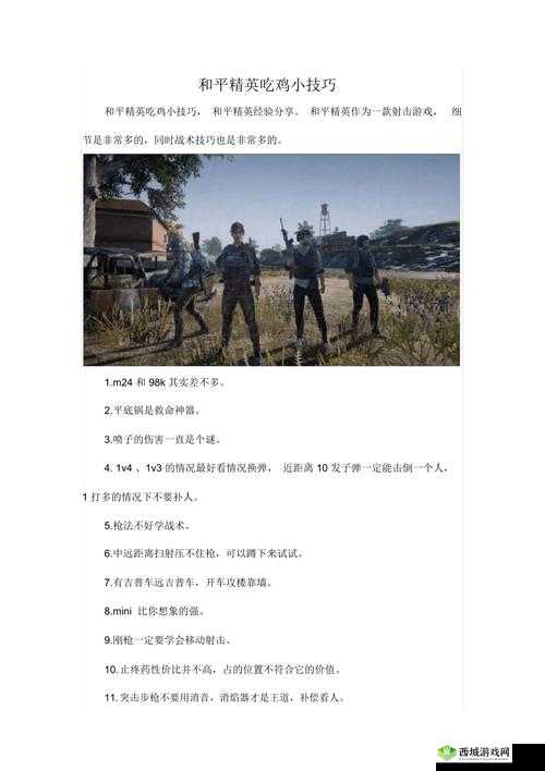 绝地求生，刺激战场深度策略与技巧解析，全面心得与实战经验分享